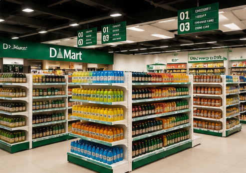 DMart Gondola Shelving Installation